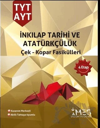 TYT AYT İnkılap Tarihi ve Atatürkçülük Çek - Kopar Fasikülleri – Kolektif – İMES Eğitim Yayınları kitap kapağı
