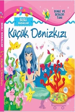 Sesli Masallar - Küçük Deniz Kızı – Kolektif – Parıltı Yayınları kitap kapağı