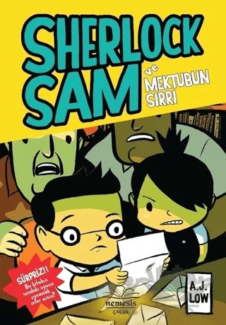 Sherlock Sam ve Mektubun Sırrı – Adan Jimenez, A.J Low, Felicia Low-Jimenez – Nemesis Kitap kitap kapağı