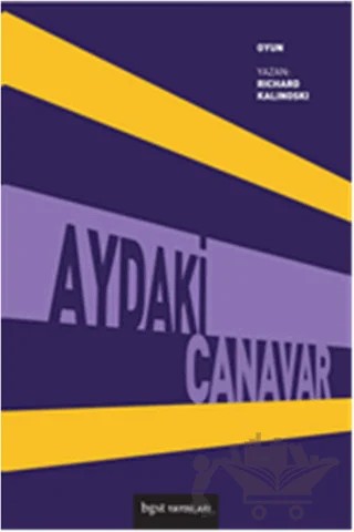Aydaki Canavar – Richard Kalinoski – Bgst Yayınları kitap kapağı