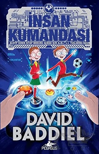 İnsan Kumandası – David Baddiel – Pegasus Çocuk Yayınları kitap kapağı