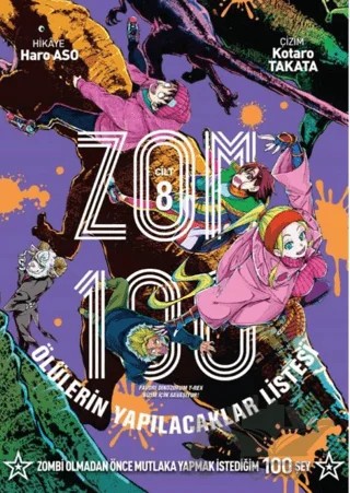Zom 100 Cilt 08 – Haro Aso – Marmara Çizgi kitap kapağı