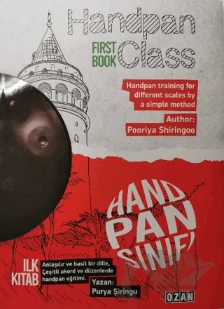 Handpan Sınıfı 1. Kitap - Handpan Class First Book – Pooriya Shiringoo – Ozan Yayıncılık kitap kapağı