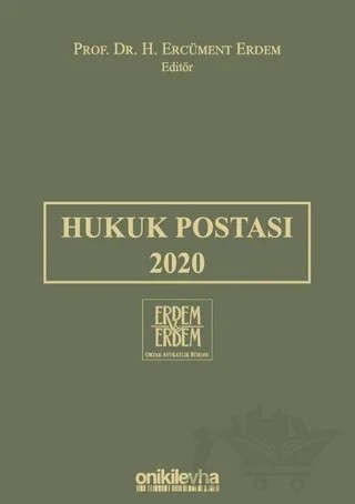 Hukuk Postası 2020 – H. Ercüment Erdem – On İki Levha Yayınları kitap kapağı