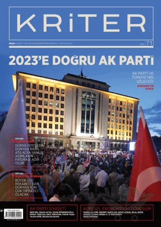 Kriter Aylık Siyaset Toplum ve Ekonomi Dergisi Sayı: 71 - Eylül 2022 – Kriter Aylık Siyaset Toplum ve Ekonomi Dergisi Yayınları kitap kapağı