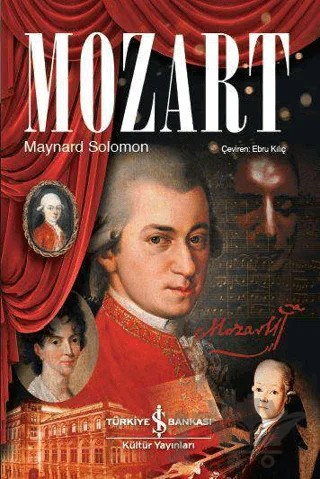 Mozart – Maynard Solomon – İş Bankası Kültür Yayınları kitap kapağı