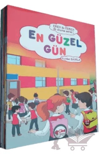 Eren ile Ceren İlk Okuma Serisi Seti (12 Kitap) – Nurdan Damla – Çilek Kitaplar kitap kapağı