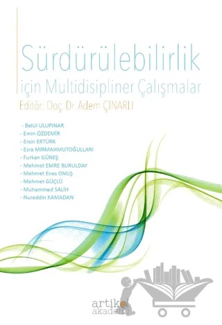 Sürdürülebilirlik için Multidisipliner Çalışmalar – Kolektif – Artikel Akademi kitap kapağı