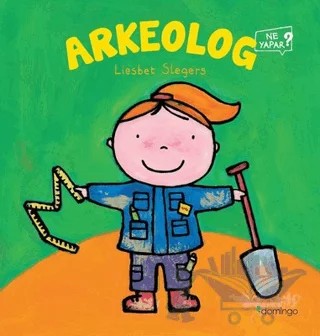 Arkeolog – Liesbet Slegers – Domingo Yayınevi kitap kapağı
