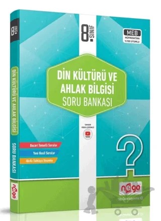 LGS 8. Sınıf Din Kültürü Soru Bankası – Kolektif – Nego Yayınları kitap kapağı
