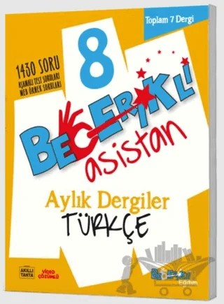8. Sınıf Becerikli Asistan Türkçe Aylık Dergiler Seti – Kolektif – Fenomen Yayınları kitap kapağı