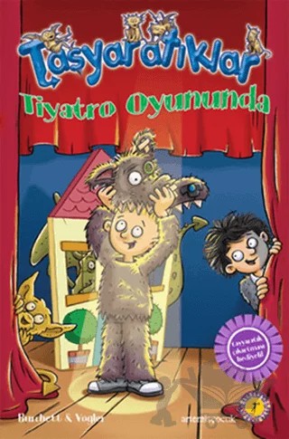 Taşyaratıklar 5 - Tiyatro Oyununda – Burchett – Artemis Yayınları kitap kapağı