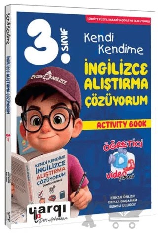 3. Sınıf Kendi Kendime İngilizce Alıştırma Çözüyorum Activity Book – Erkan Önler – Yargı Ders Arkadaşım kitap kapağı