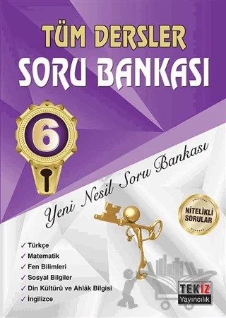 6. Sınıf Tüm Dersler Soru Bankası – Kolektif – Tekiz Yayıncılık kitap kapağı
