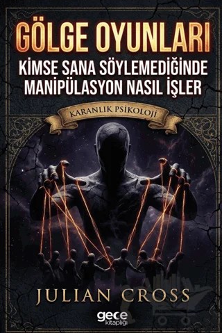 Gölge Oyunları: Kimse Sana Söylemediğinde Manipülasyon Nasıl İşler – Julian Cross – Gece Kitaplığı kitap kapağı