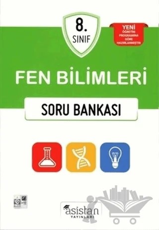 8. Sınıf Fen Bilimleri Soru Bankası – Kolektif – Asistan Yayınları kitap kapağı