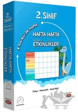 2. Sınıf Hafta Hafta Etkinlikler Seti – Kolektif – Data Yayınları kitap kapağı