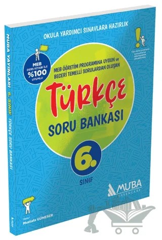 6. Sınıf Türkçe Soru Bankası – Kolektif – Muba Yayınları kitap kapağı