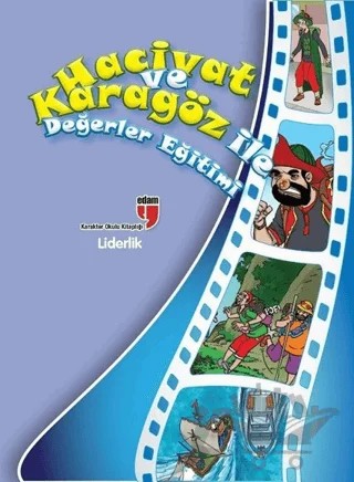 Liderlik - Hacivat ve Karagöz İle Değerler Eğitimi – Elif Akardaş – EDAM kitap kapağı