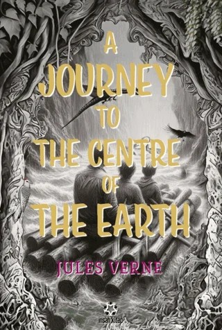 A Journey to the Centre ofthe Earth – Jules Verne – İnsan Yayınları kitap kapağı