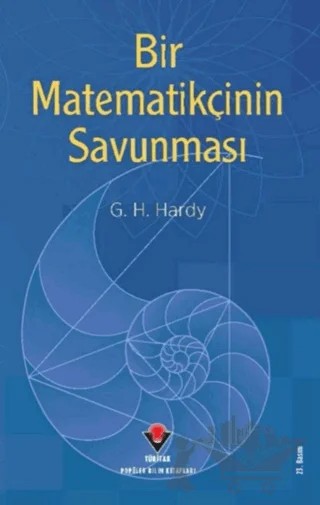 Bir Matematikçinin Savunması – G. H. Hardy – TÜBİTAK Yayınları kitap kapağı