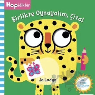 Birlikte Oynayalım, Çita! – Jo Lodge – Beta Kids kitap kapağı