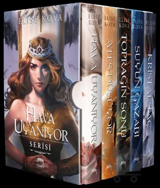 Hava Uyanıyor Kutu Seti (5 Kitap Takım) – Elise Kova – Yabancı Yayınları kitap kapağı