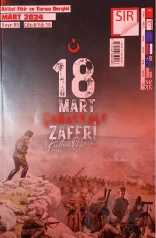 Sır Aktüel Fikir ve Yorum Dergisi Sayı: 93 Mart 2024 – Sır Dergisi kitap kapağı