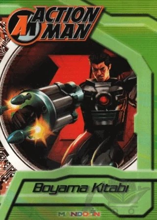 Action Man (Yeşil) Boyama Kitabı – Kolektif – Mandolin Yayınları kitap kapağı