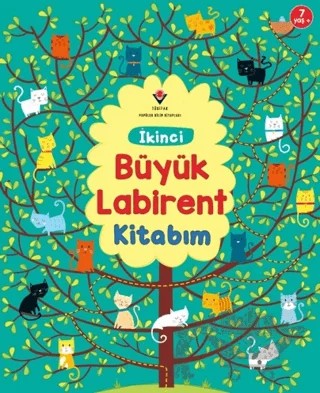 İkinci Büyük Labirent Kitabım – Phil Clarke – TÜBİTAK Yayınları kitap kapağı