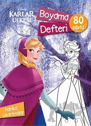 Karlar Ülkesi Boyama Defteri – Kolektif – Doğan Egmont Yayıncılık kitap kapağı