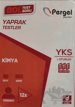 TYT Kimya Kutu Test – Kolektif – Pergel Yayınları kitap kapağı