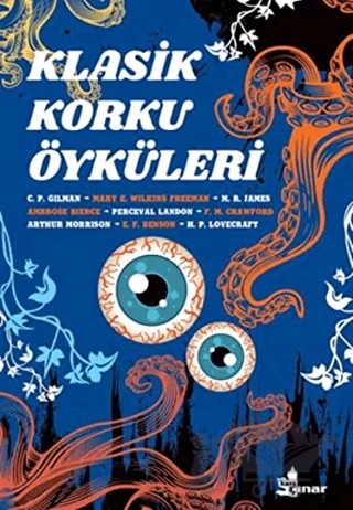 Klasik Korku Öyküleri – F. Marion Crawford, M. R. James, Howard Phillips Lovecraft – Çınar Yayınları kitap kapağı