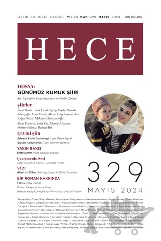 Hece Dergisi - Sayı 329 Mayıs 2024 – Hece Dergisi kitap kapağı