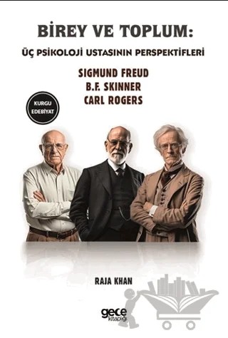 Birey ve Toplum – Carl Rogers, Sigmund Freud, B. F. Skinner – Gece Kitaplığı kitap kapağı