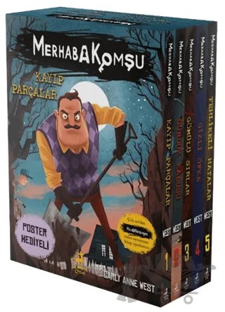 Merhaba Komşu (5 Kitaplık Kutulu Set) – Carly Anne West – Olimpos Çocuk kitap kapağı