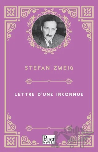 Lettre D'une İnconnue – Stefan Zweıg – Paper Books kitap kapağı