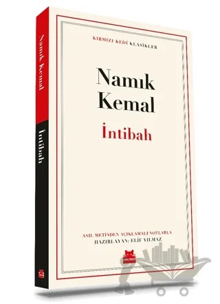 İntibah – Namık Kemal – Kırmızı Kedi Yayınevi kitap kapağı