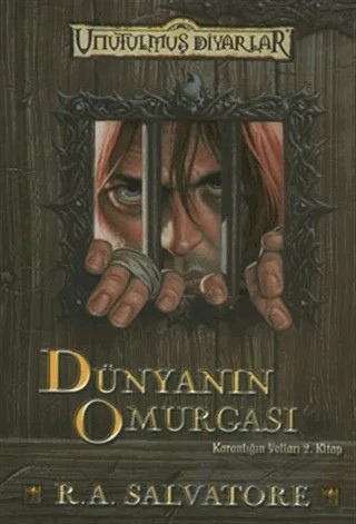 Dünyanın Omurgası  Karanlığın Yolları 2. Kitap – R. A. Salvatore – Arka Bahçe Yayıncılık kitap kapağı