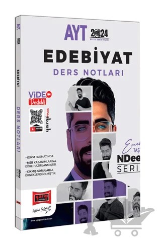 AYT NDeep Serisi Edebiyat Ders Notları – Emek Taştan – Yargı Yayınevi kitap kapağı