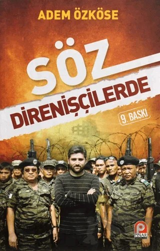 Söz Direnişçilerde – Adem Özköse – Pınar Yayınları kitap kapağı