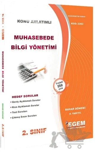 2. Sınıf 4. Yarıyıl Konu Anlatımlı Muhasebede Bilgi Yönetimi - Kod 2262 – Kolektif – Egem Eğitim Yayınları kitap kapağı