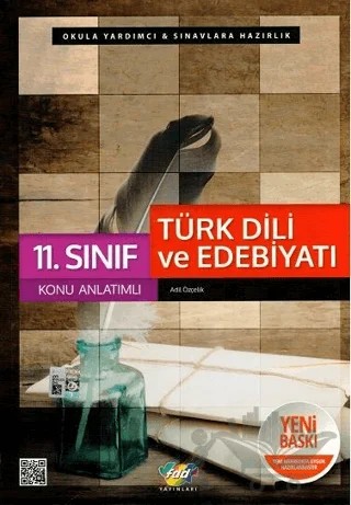 11. Sınıf Türk Dili ve Edebiyatı Konu Anlatımlı – Kolektif – Fdd Yayınları kitap kapağı