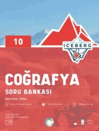 10. Sınıf Iceberg Coğrafya Soru Bankası – Kolektif – Okyanus Yayınları kitap kapağı