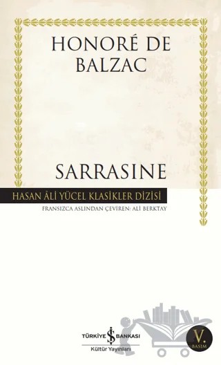 Sarrasine – Honore de Balzac – İş Bankası Kültür Yayınları kitap kapağı