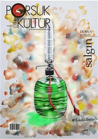 Porsuk Kültür ve Sanat Dergisi Sayı: 24 Nisan 2020 – Porsuk Kültür Yayıncılık kitap kapağı