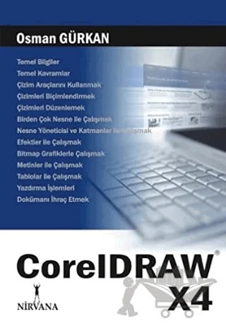 CorelDRAW X4 – Osman Gürkan – Nirvana Yayınları kitap kapağı