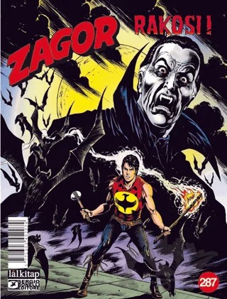 Zagor Sayı 287 - Rakosi! – Jacopo Rauch – Lal Kitap kitap kapağı