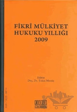 Fikri Mülkiyet Hukuku Yıllığı 2009 – On İki Levha Yayınları kitap kapağı