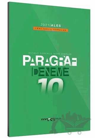 2021 ALES Paragraf Yeni Nesil 10 Deneme – Kolektif – Marka Yayınları kitap kapağı